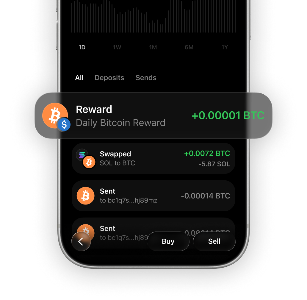 Bitcoin that moves like money.